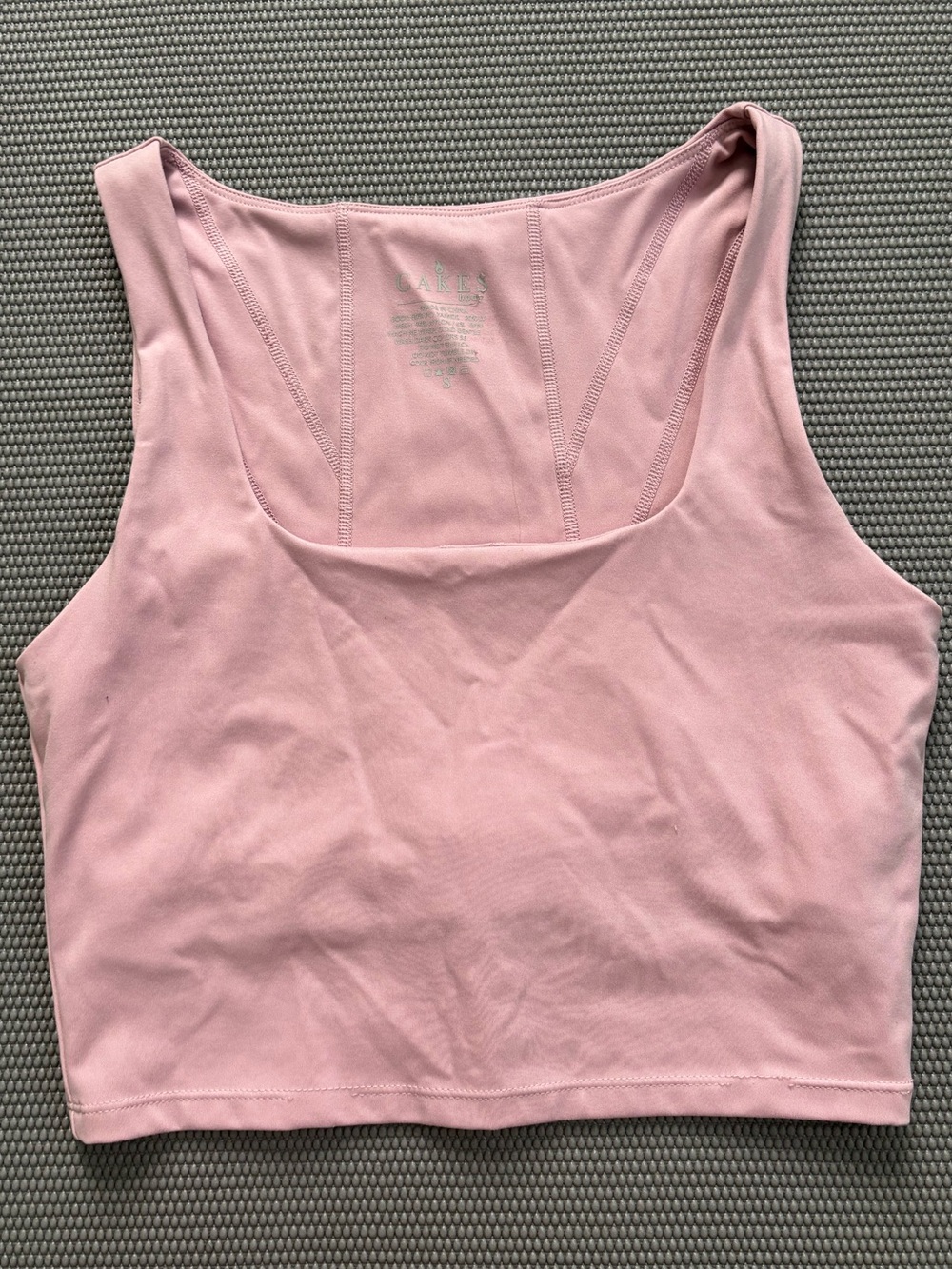 Cakes Body Blush Pink Crop Top